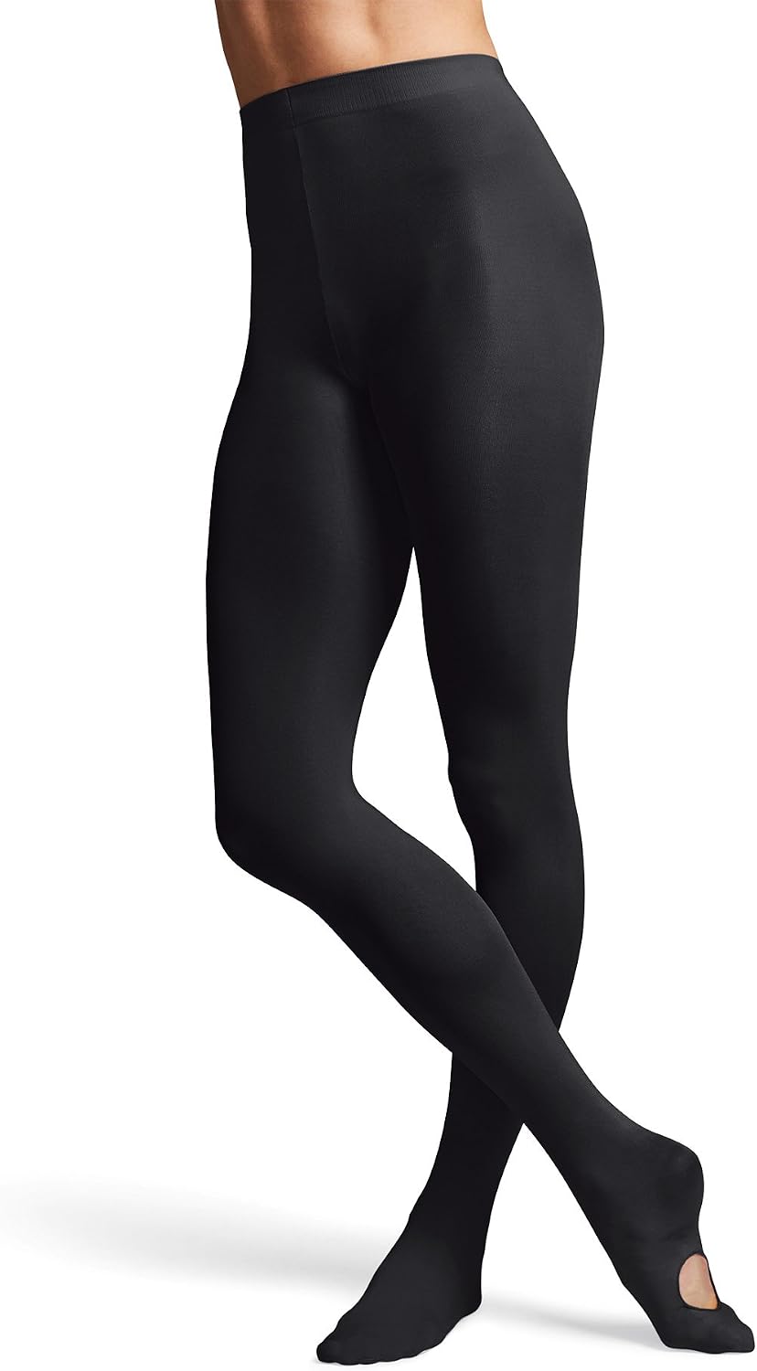 Bloch Girls' Girls Contoursoft Adaptatoe Tights