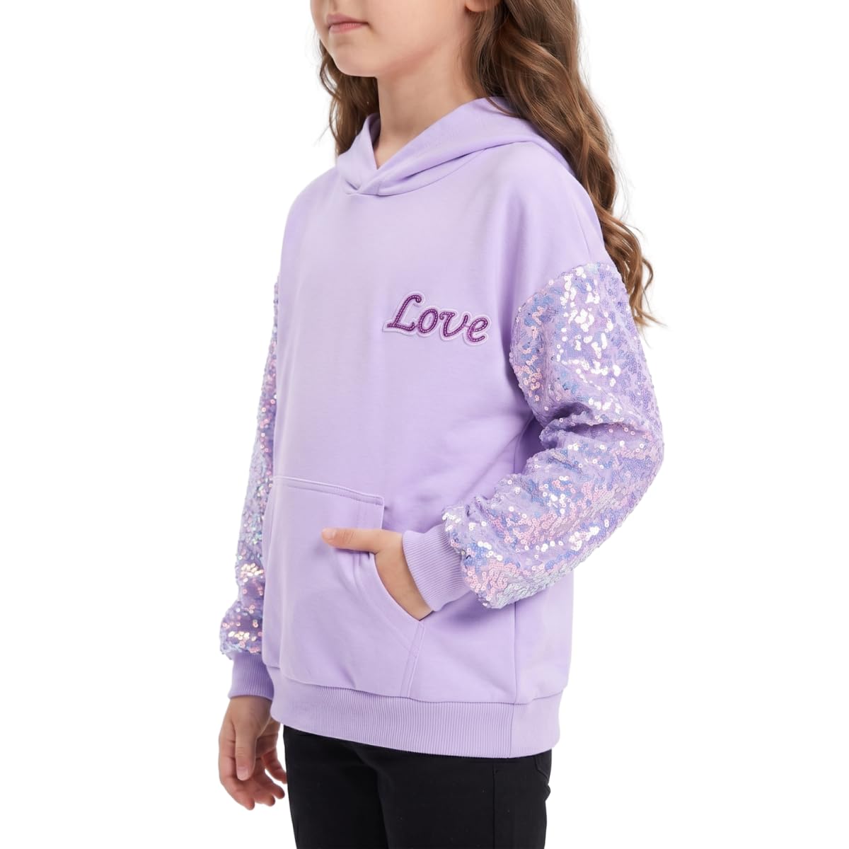 WELAKEN Sweatshirts for Girls Toddler & Kids II Little Girl's Pullover Tops Sweaters & Hoodies