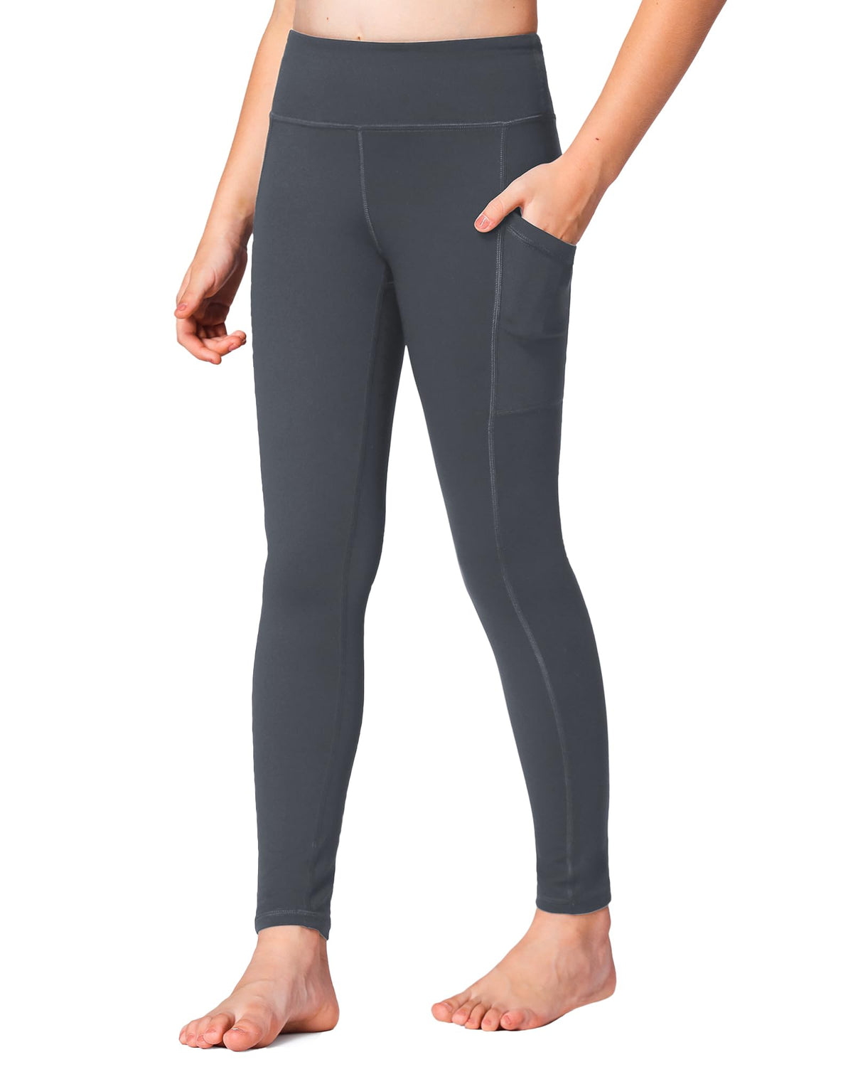 Stelle Girls Leggings with Pockets Kids Dance Yoga Running Athletic Pants