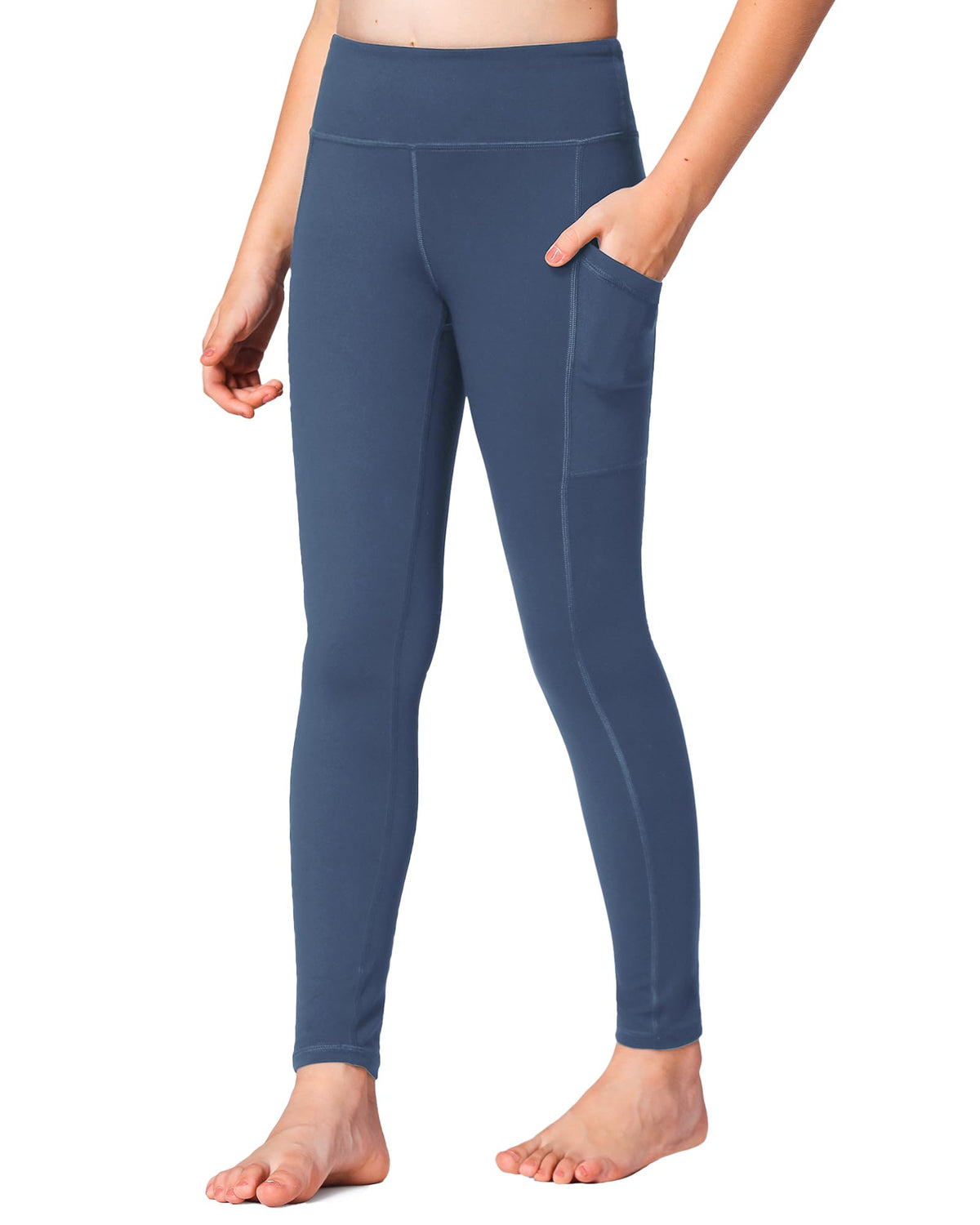 Stelle Girls Leggings with Pockets Kids Dance Yoga Running Athletic Pants