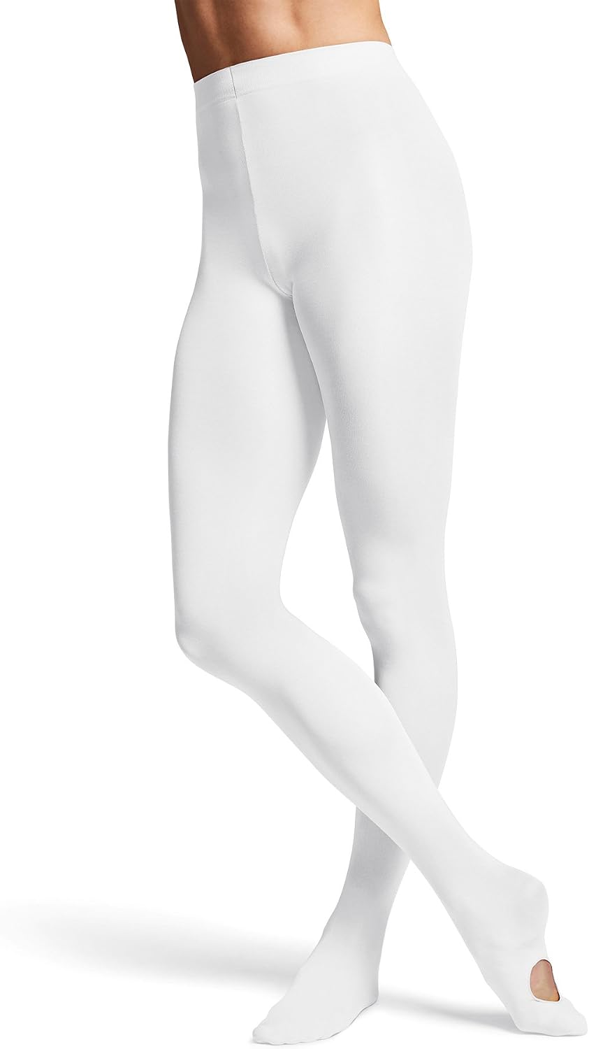 Bloch Girls' Girls Contoursoft Adaptatoe Tights