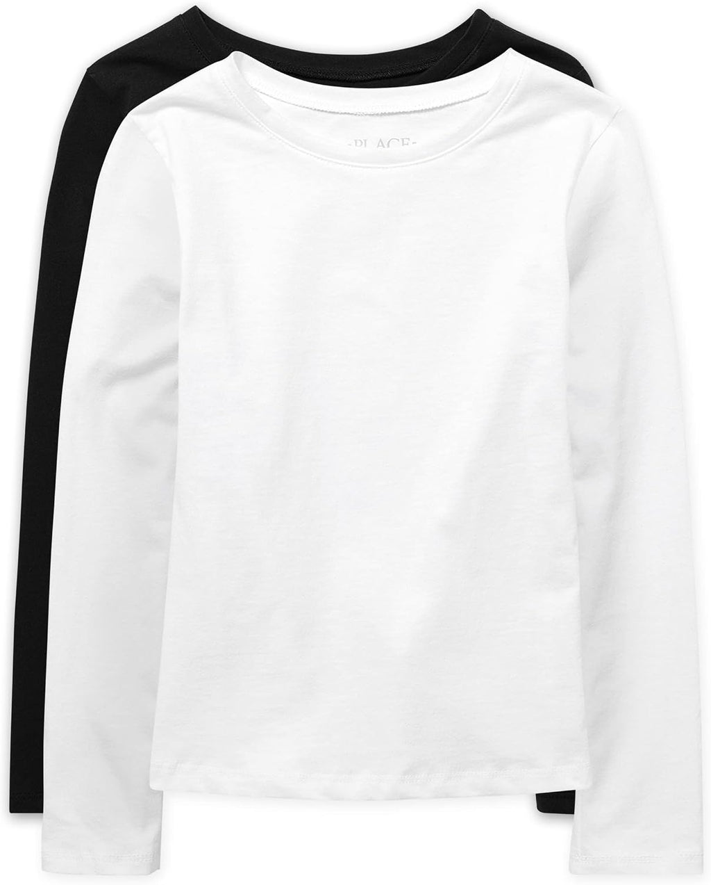 The Children's Place Girls Basic Long Sleeve Layering Tees