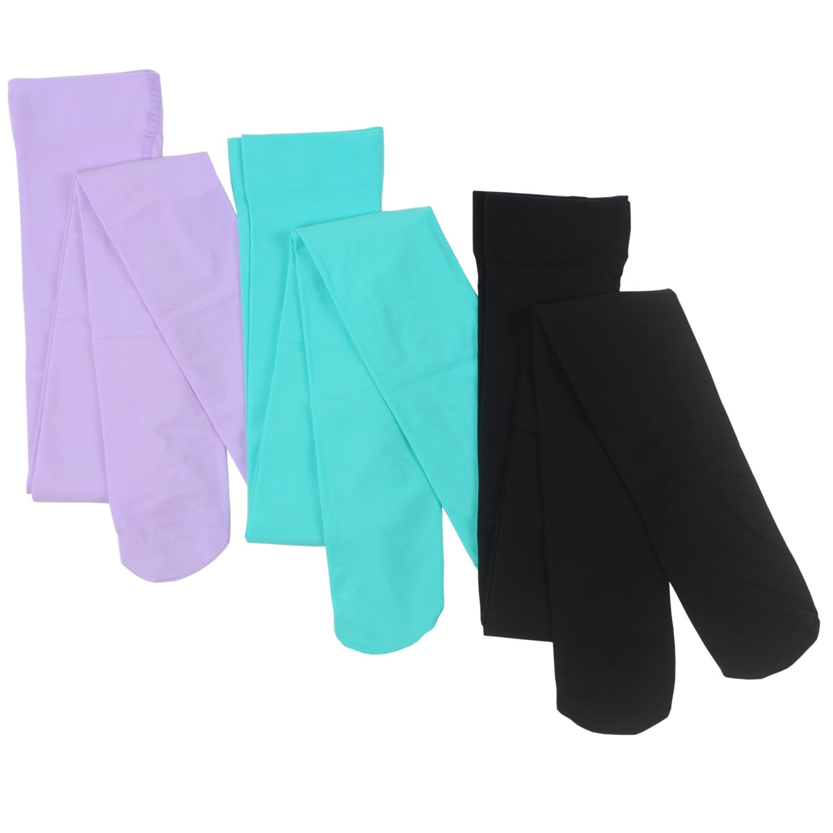 Paralinda Girls Dance Tights Student School Tights 40 Den 3-Pack