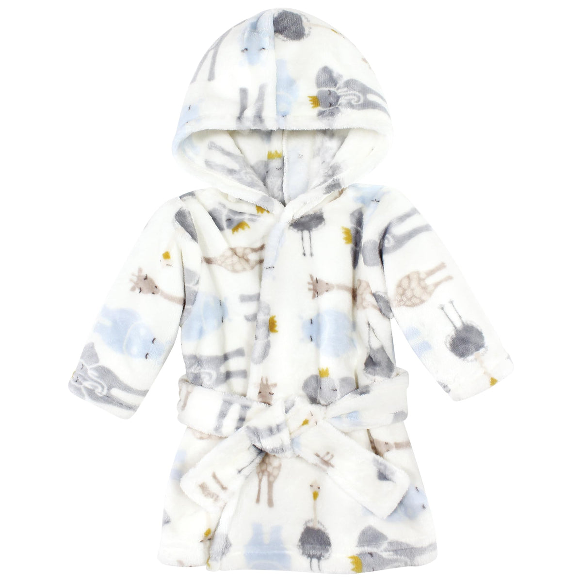 Hudson Baby Unisex Baby Plush Animal Face Bathrobe