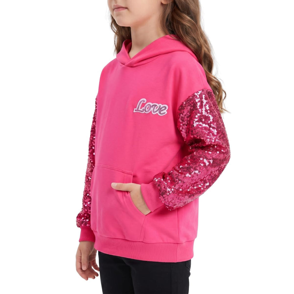 WELAKEN Sweatshirts for Girls Toddler & Kids II Little Girl's Pullover Tops Sweaters & Hoodies