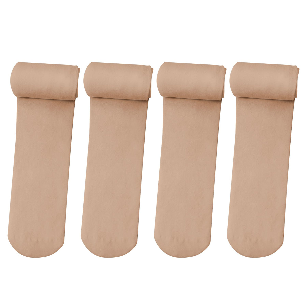Zando 4 Pairs Ballet Tights for Girls Opaque Soft Velvet Girls Tights 1-14Y