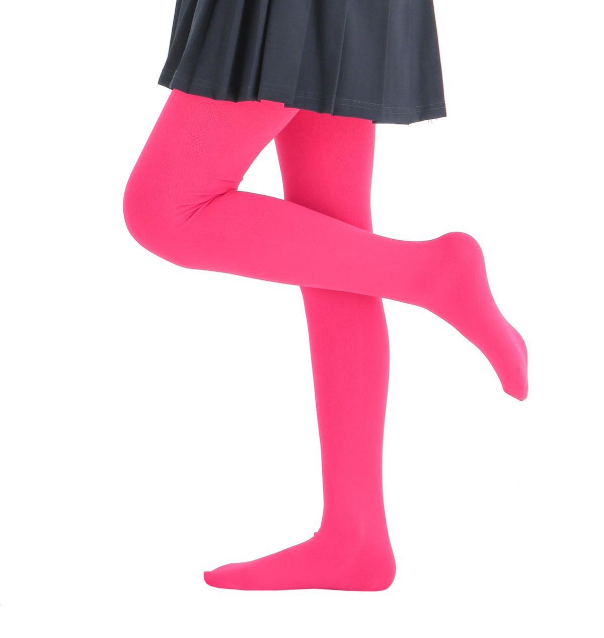 Paralinda Girls Colorful Fleece Lined Tights Kids Warm Thermal Tights