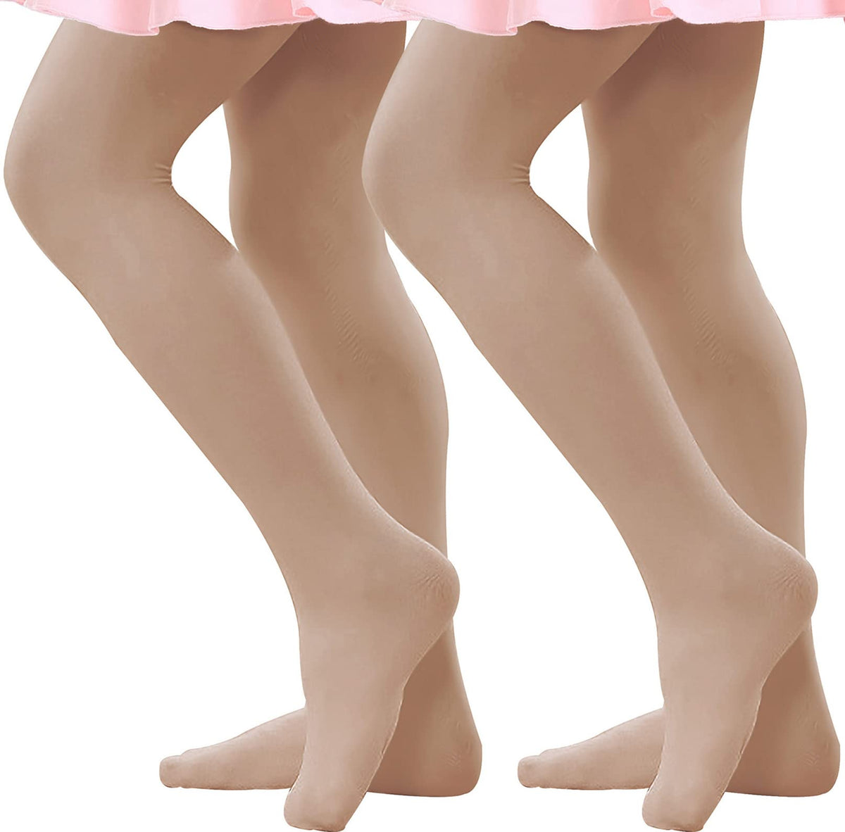 danswan Ballet Dance Tights Footed Ballet Legging Stocking for Girls Students Practice (Kids/Women/Toddler)