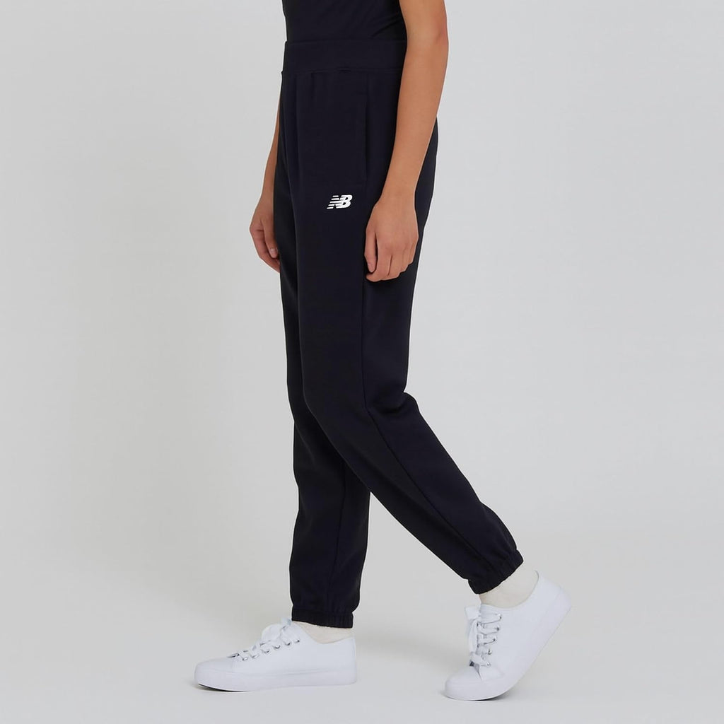 New Balance Girls Sweatpants 3-Pack, Soft Cotton Blend Fleece Joggers, 4-16