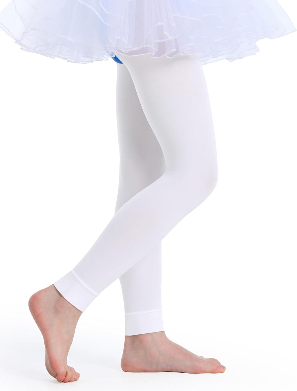 Girls Footless Tights for Dance Ballet Ultra Soft Leggings for Toddler Gymnastics Students Children Stockings