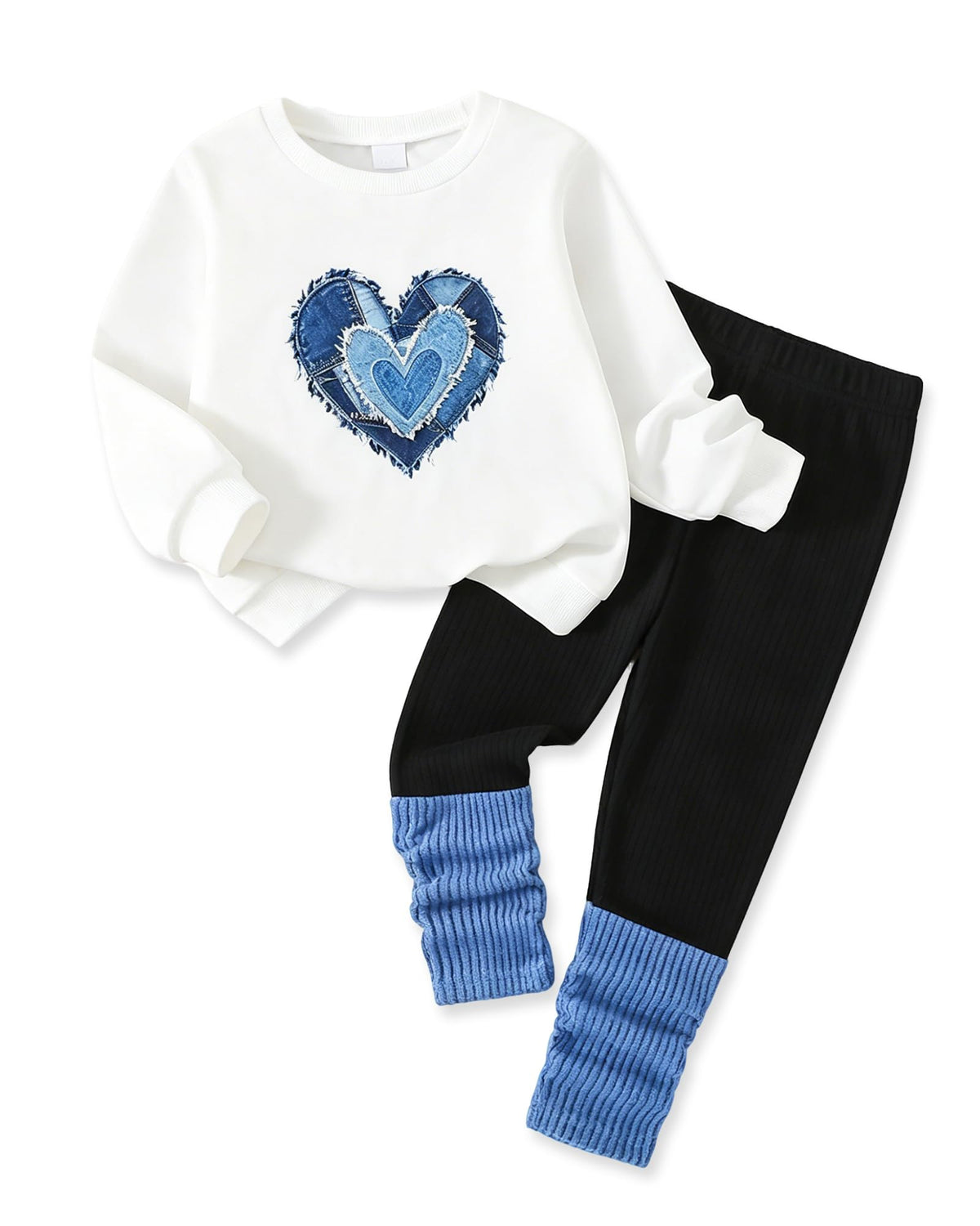 Toddler Girl Clothes Little Kids Fall Outfits Winter Sweatshirt Pants Set