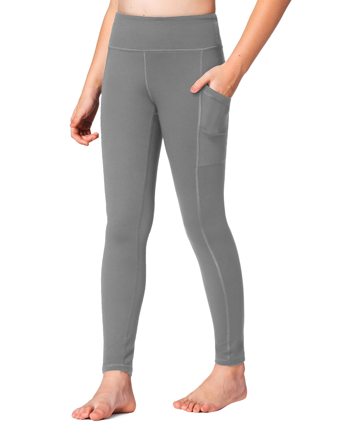 Stelle Girls Leggings with Pockets Kids Dance Yoga Running Athletic Pants