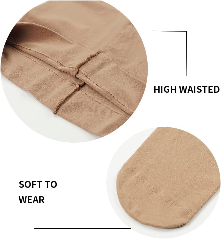 Stelle Girls' Footed Ballet Tights for Dance Class Toddler Kids 2T-15Y