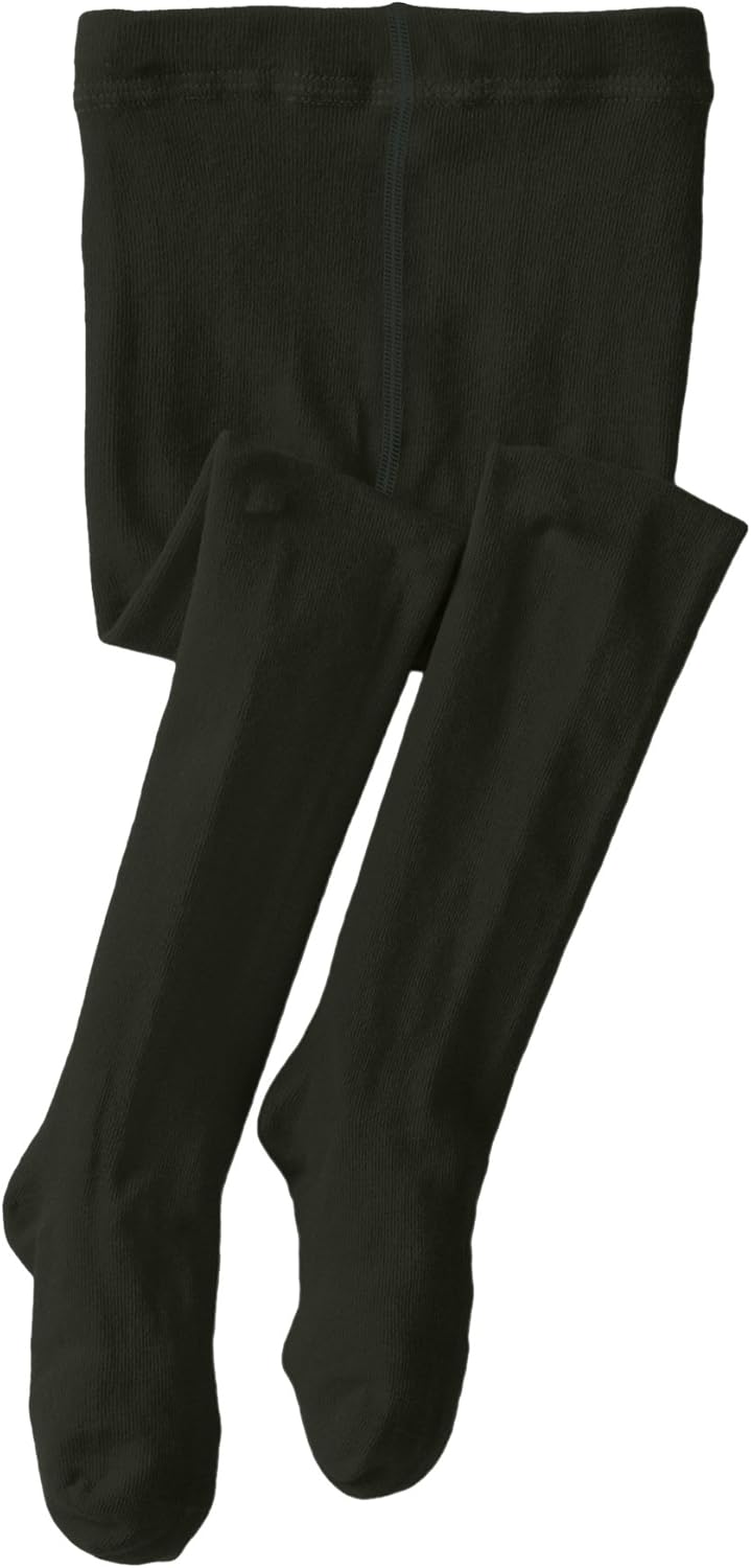 Jefferies Socks Girls 2-6x Seamless Organic Cotton Tights