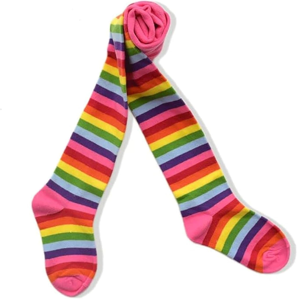 VIKITA Girls tights Cotton Leggings in Spring fall winter stripe socks for girls 3-8 years