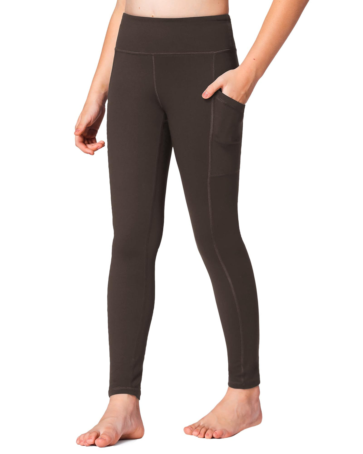 Stelle Girls Leggings with Pockets Kids Dance Yoga Running Athletic Pants