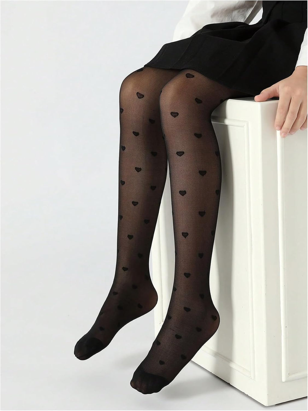 SHENHE Girl's Sheer Mesh Tights Dance Party Tights Stockings Pantyhose