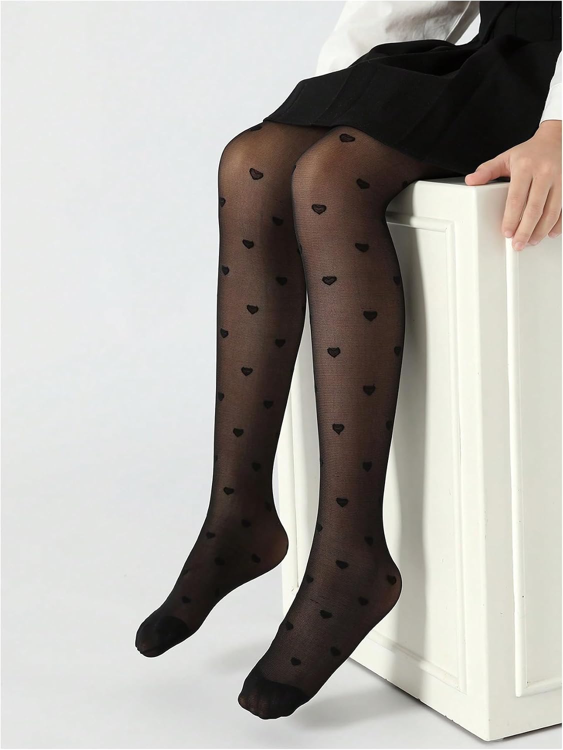 SHENHE Girl's Sheer Mesh Tights Dance Party Tights Stockings Pantyhose