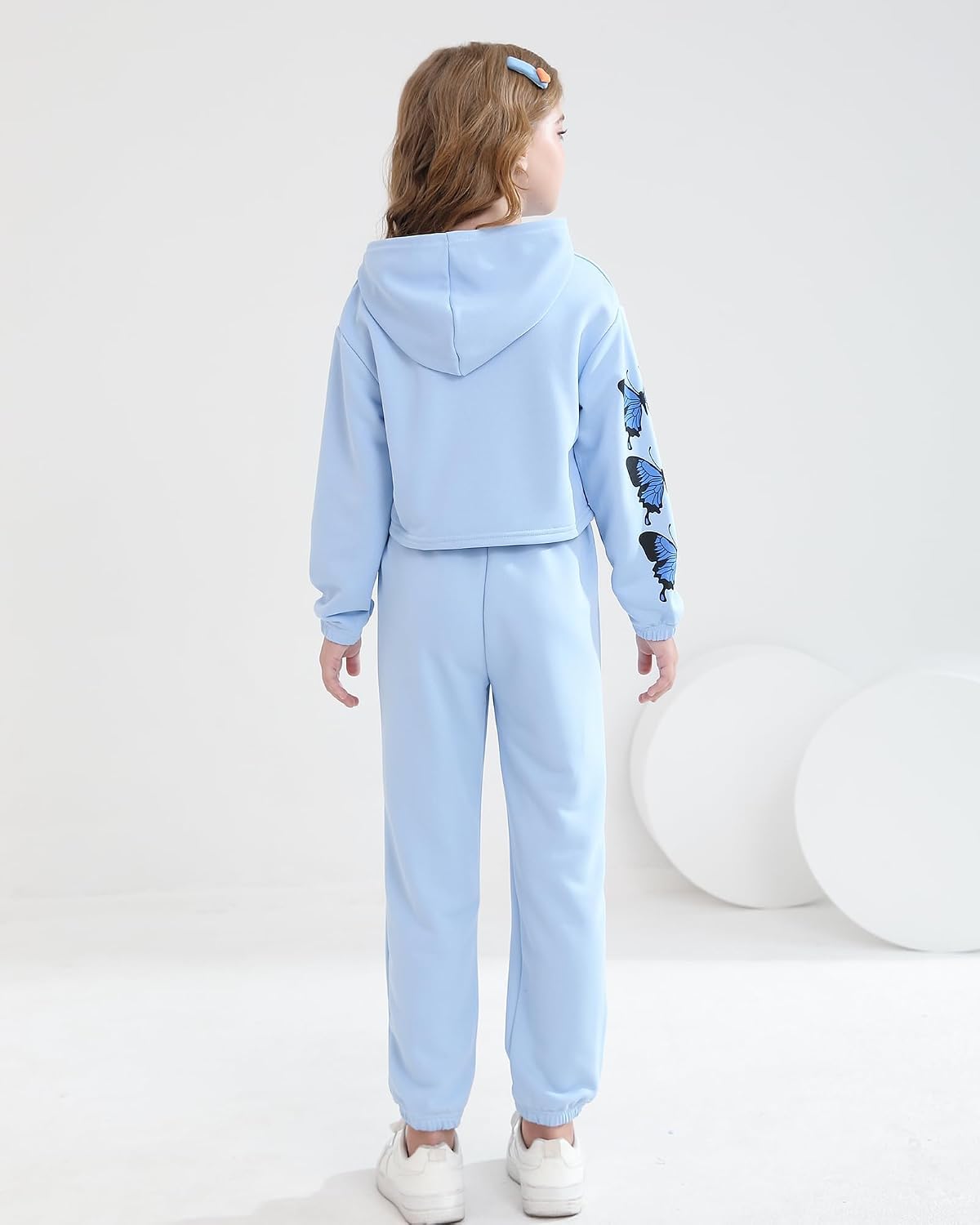 YOURUIKEY Girls Clothes 2 Piece Outfits Sweatsuit Set