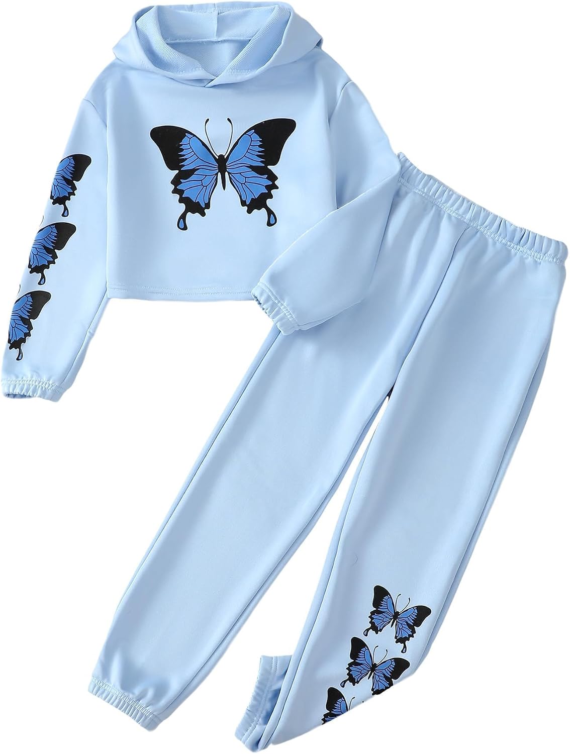 YOURUIKEY Girls Clothes 2 Piece Outfits Sweatsuit Set