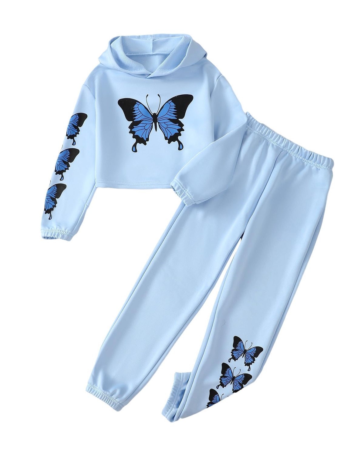 YOURUIKEY Girls Clothes 2 Piece Outfits Sweatsuit Set