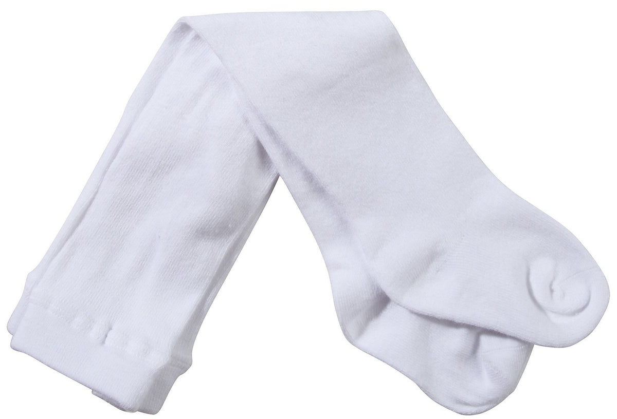 Jefferies Socks Girls 2-6x Seamless Organic Cotton Tights