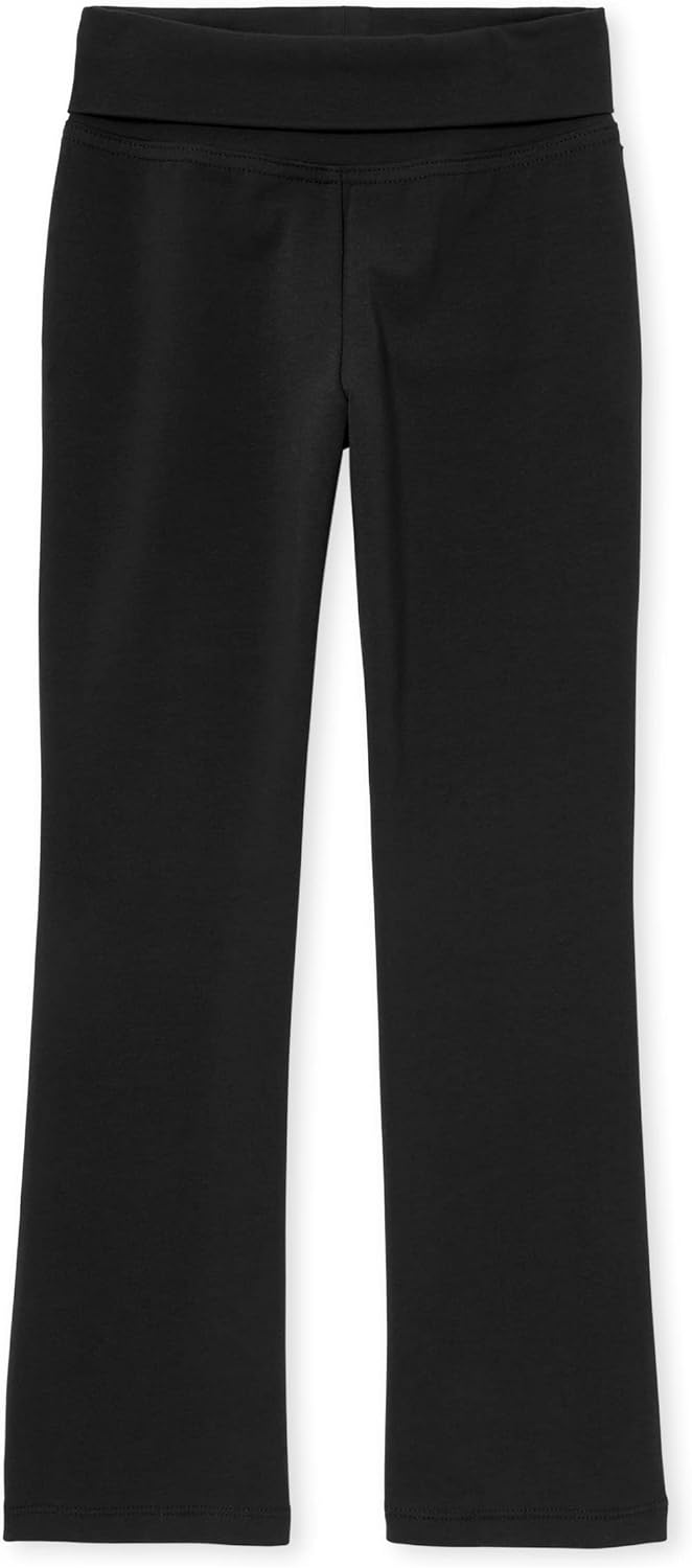 The Children's Place Girls' Active Foldover Waist Pants