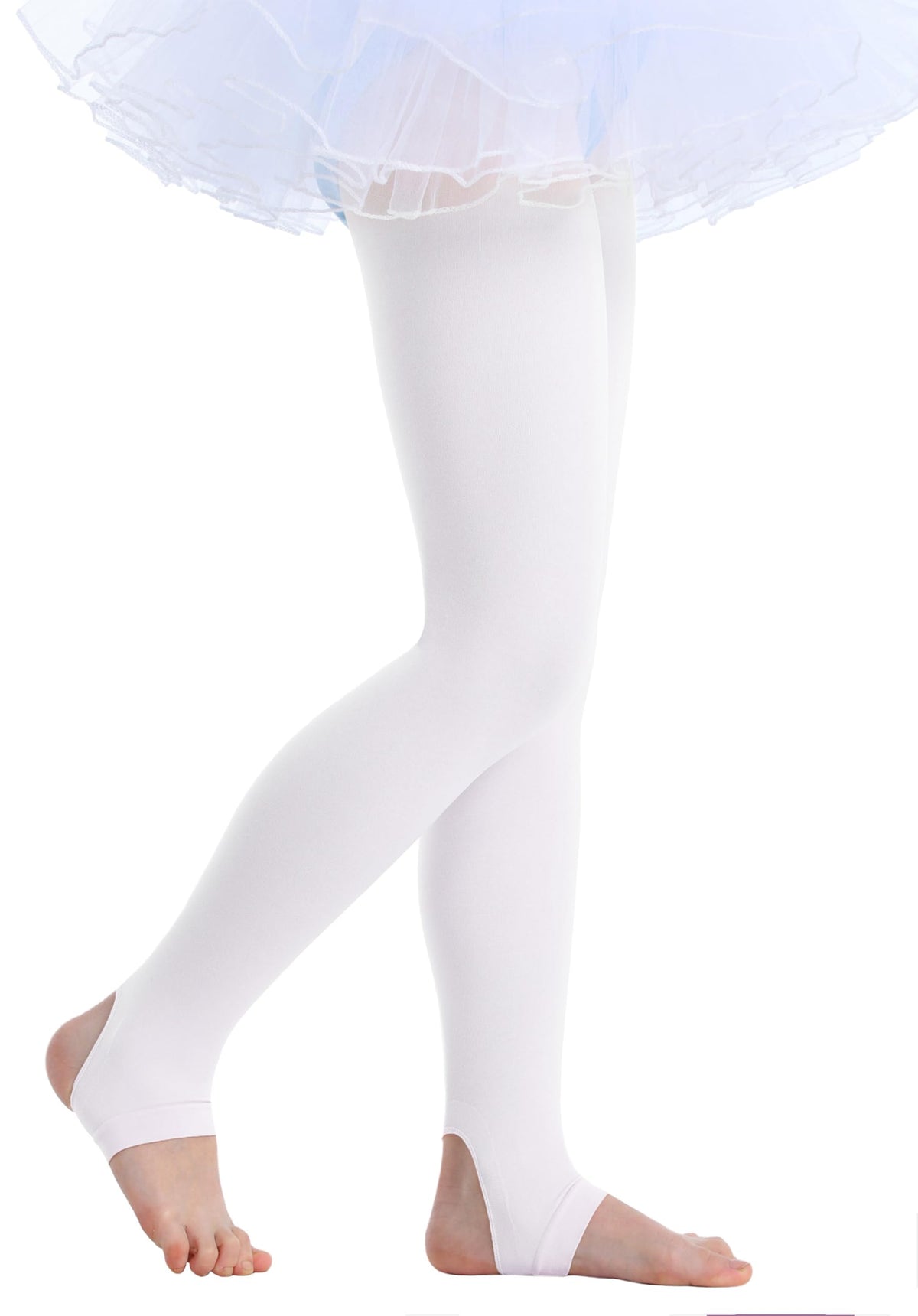 Girls Tights for Ballet Dance School Students Super Soft Stockings Leggings (Toddler/Kids)