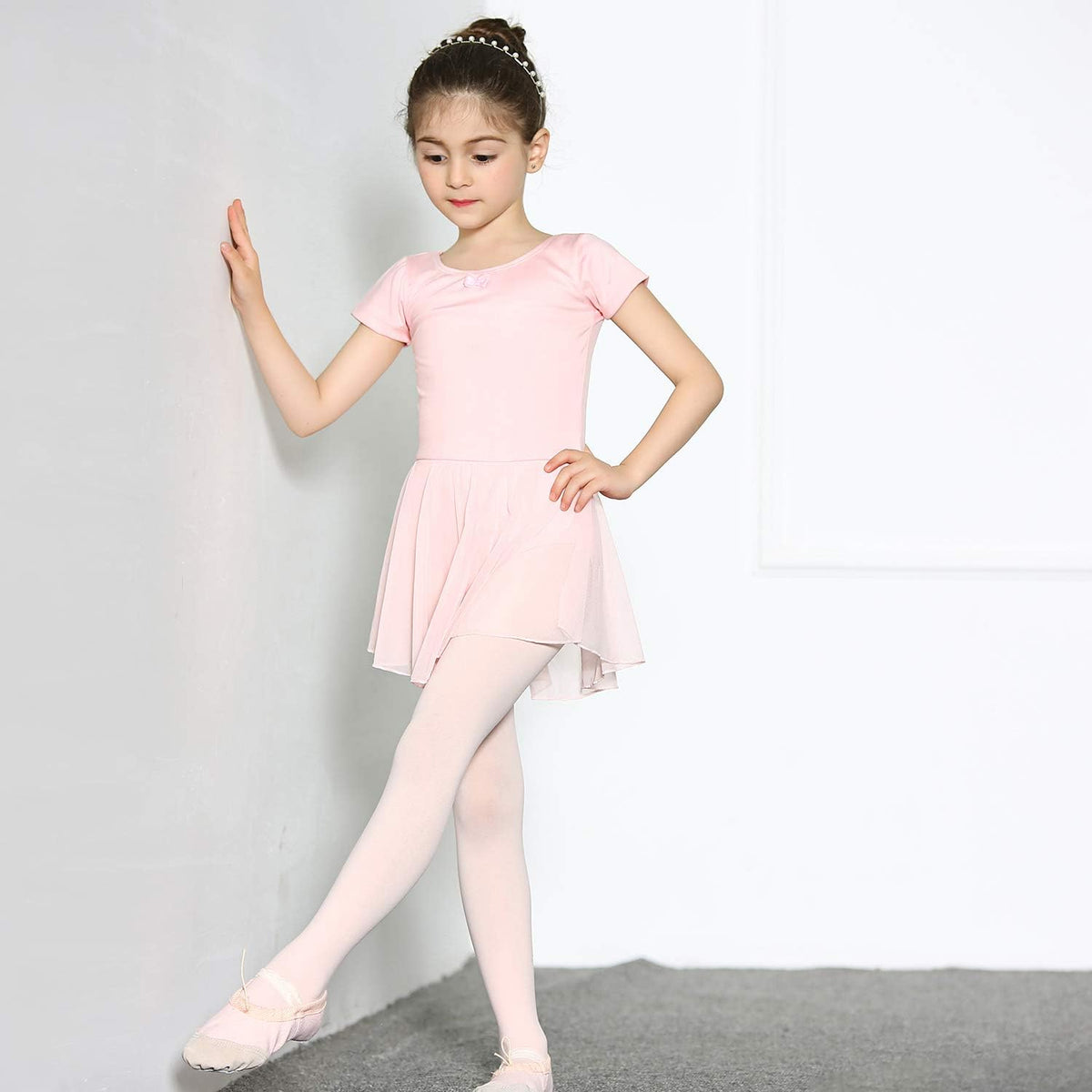 MANZI 1-3 Pairs Women's Girl's Dance Tights Convertible Transition Ballet Tights 40D