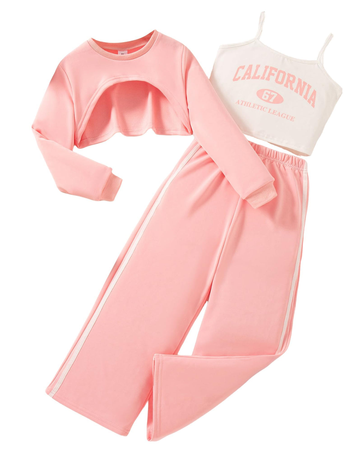 YOURUIKEY Girls Clothes 3 Piece Fall Winter Outfits for Teen 8-14Y