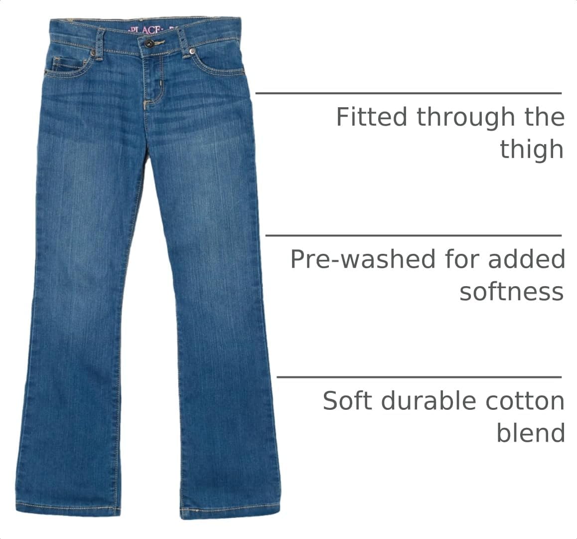 The Children's Place Girls Bootcut Jeans