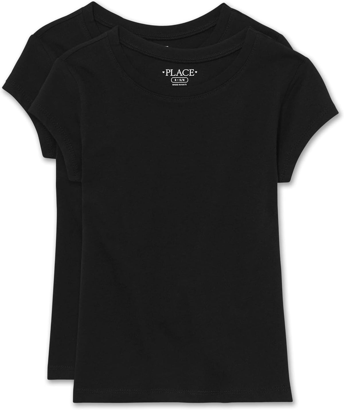 The Children's Place Girls Basic Short Sleeve Layering Tee