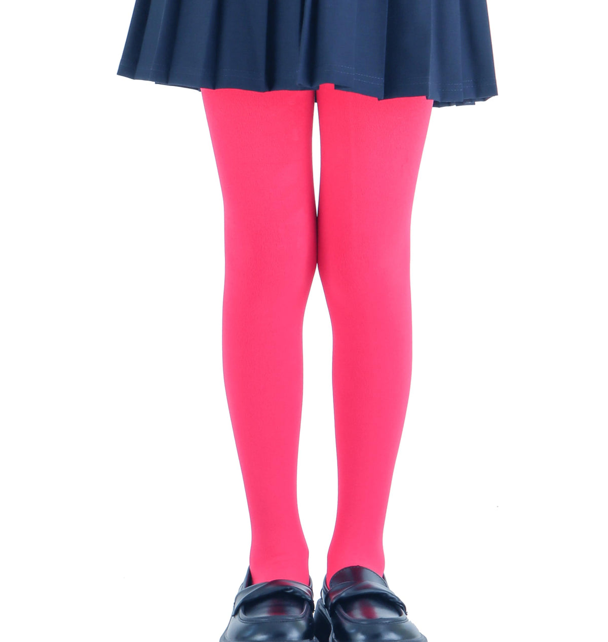 EVERSWE Girls Ultra Soft Fleece Lined Opaque Footed Tights