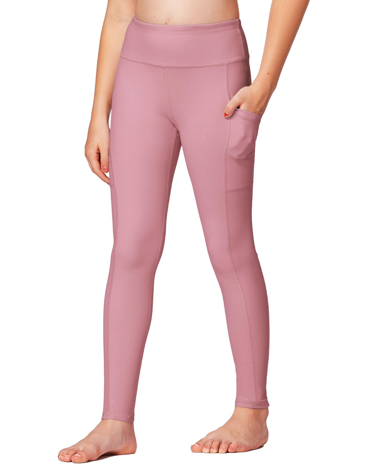 Stelle Girls Leggings with Pockets Kids Dance Yoga Running Athletic Pants