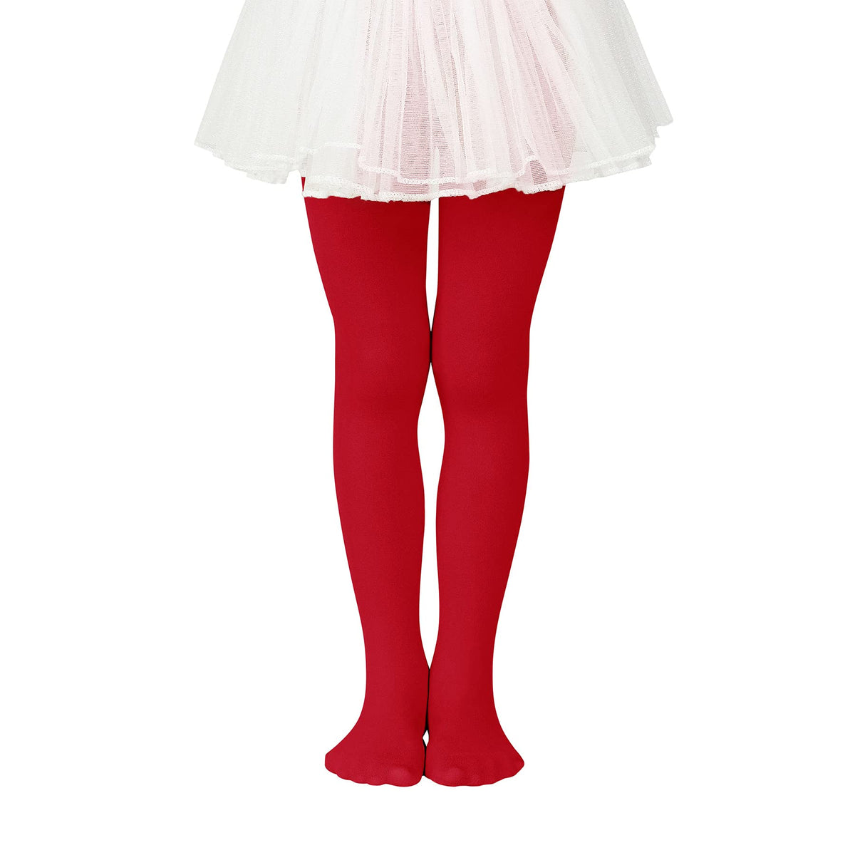 Zando Ballet Tights for Girls Ultra Soft Footed Girls Halloween Tights