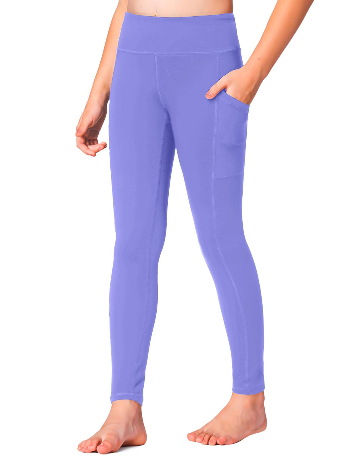 Stelle Girls Leggings with Pockets Kids Dance Yoga Running Athletic Pants