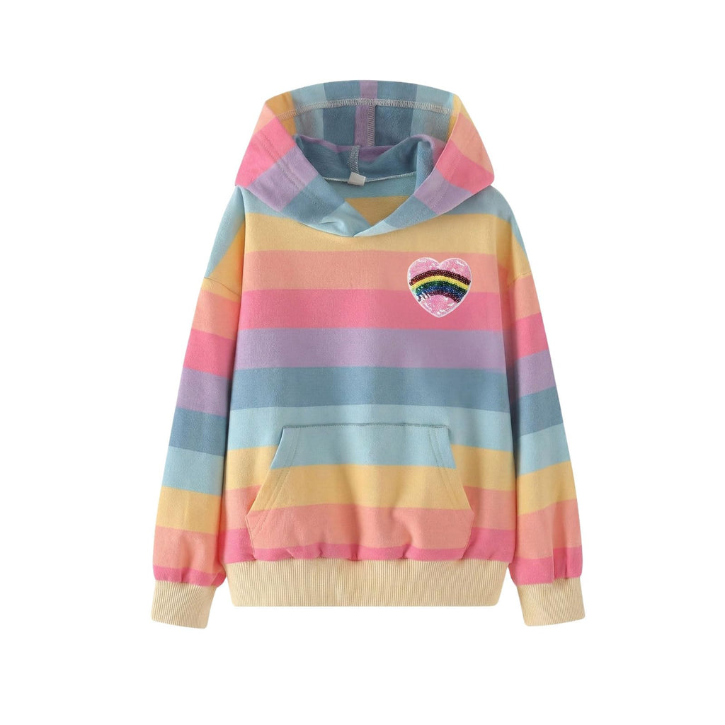 WELAKEN Sweatshirts for Girls Toddler & Kids II Little Girl's Pullover Tops Sweaters & Hoodies