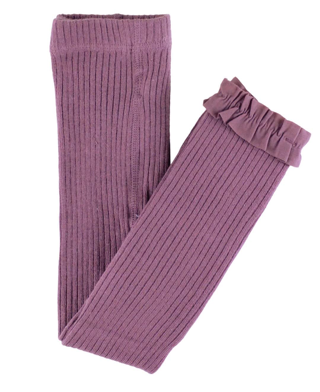 RuffleButts Baby/Toddler Girls Ruffle Tights - Footless Ruffled Tights