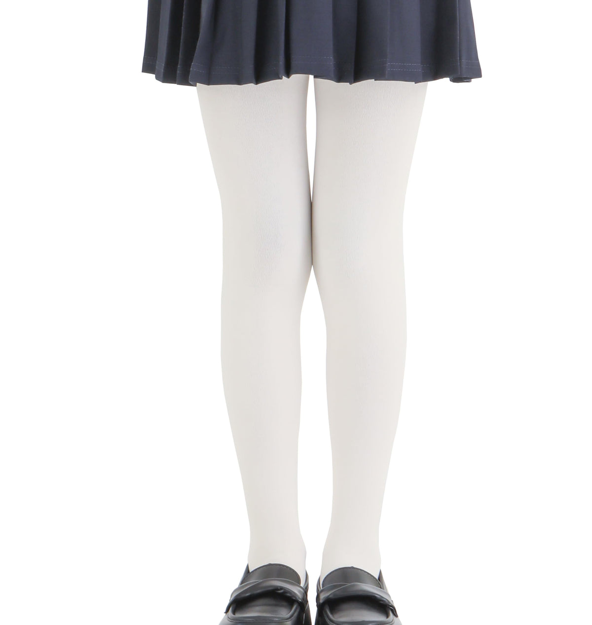 EVERSWE Girls Ultra Soft Fleece Lined Opaque Footed Tights