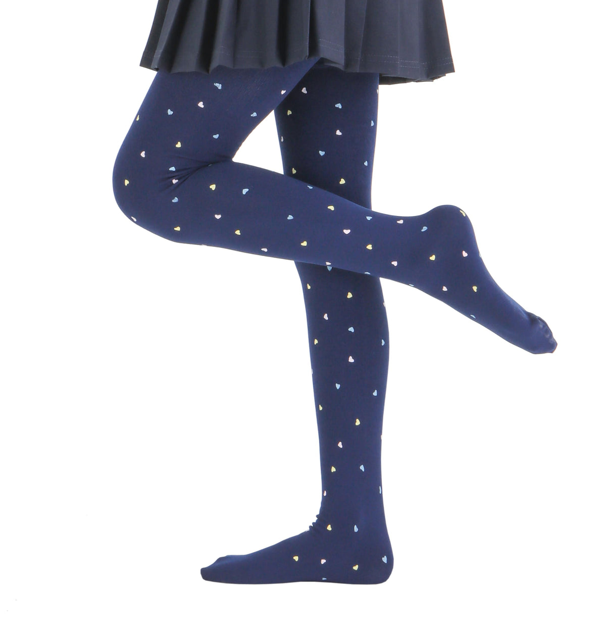 Paralinda Girls Colorful Fleece Lined Tights Kids Warm Thermal Tights