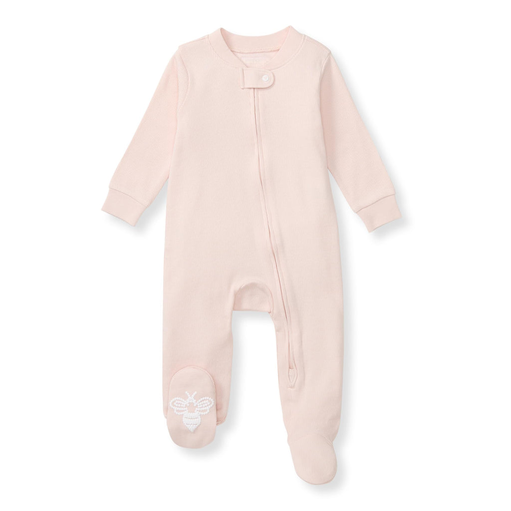 Burt's Bees Baby Boys Footless Pajamas, Sleep and Play Loose Fit, 100% Organic Cotton Soft One-piece PJs, Sizes NB to 6-9 Months