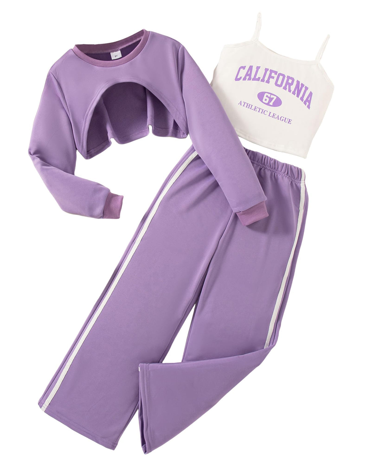 YOURUIKEY Girls Clothes 3 Piece Fall Winter Outfits for Teen 8-14Y