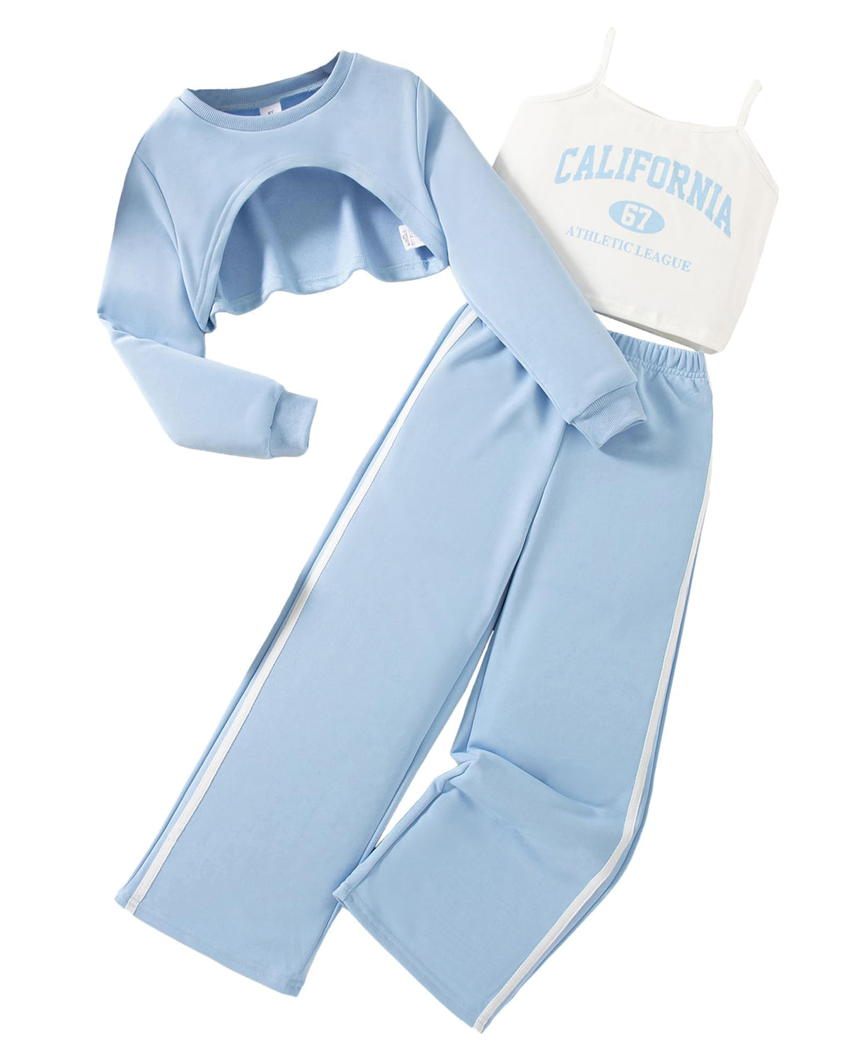 YOURUIKEY Girls Clothes 3 Piece Fall Winter Outfits for Teen 8-14Y
