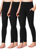 Stelle Girls Leggings with Pockets Kids Dance Yoga Running Athletic Pants