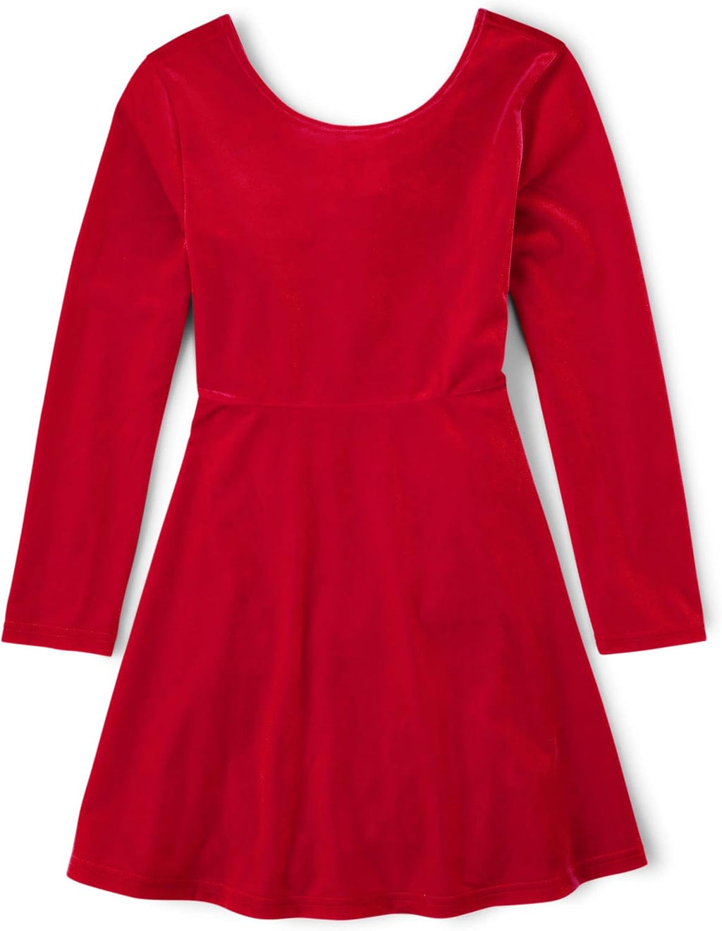 The Children's Place Girls Printed Skater Dress, Long Sleeve