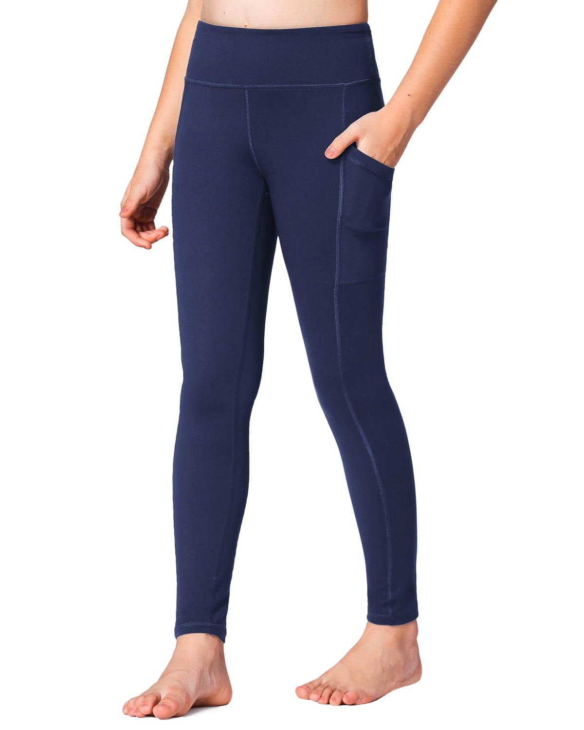 Stelle Girls Leggings with Pockets Kids Dance Yoga Running Athletic Pants