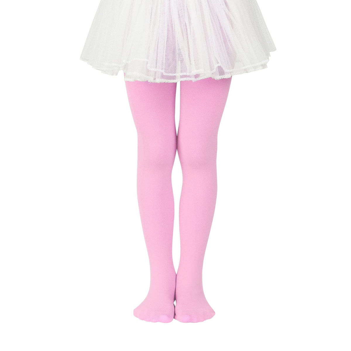 Zando Ballet Tights for Girls Ultra Soft Footed Girls Halloween Tights
