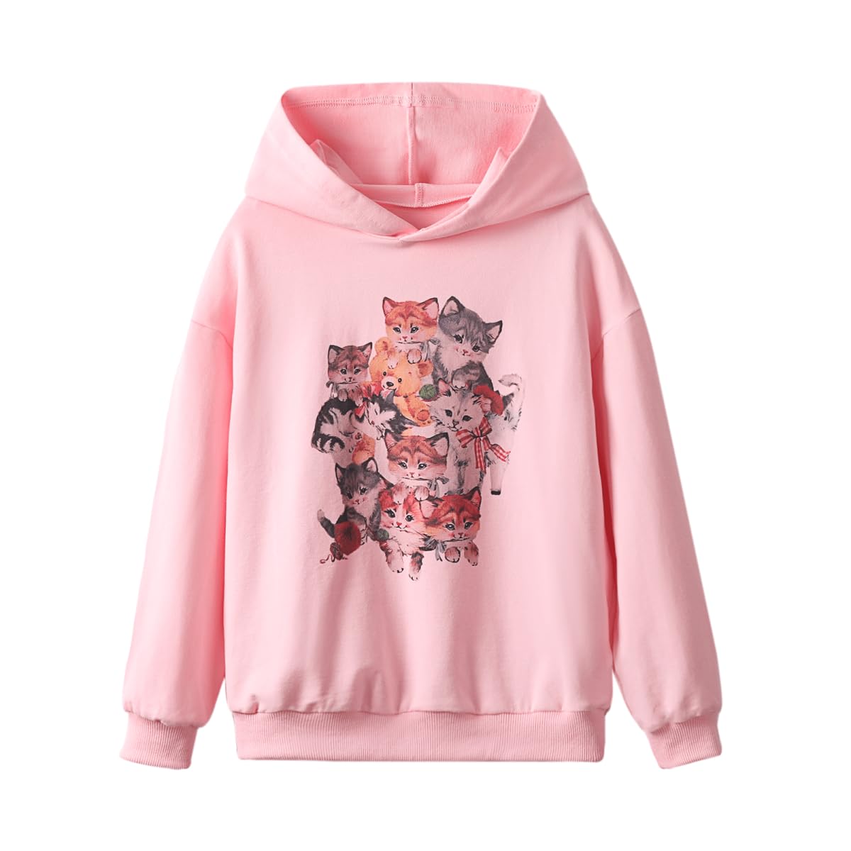 WELAKEN Sweatshirts for Girls Toddler & Kids II Little Girl's Pullover Tops Sweaters & Hoodies