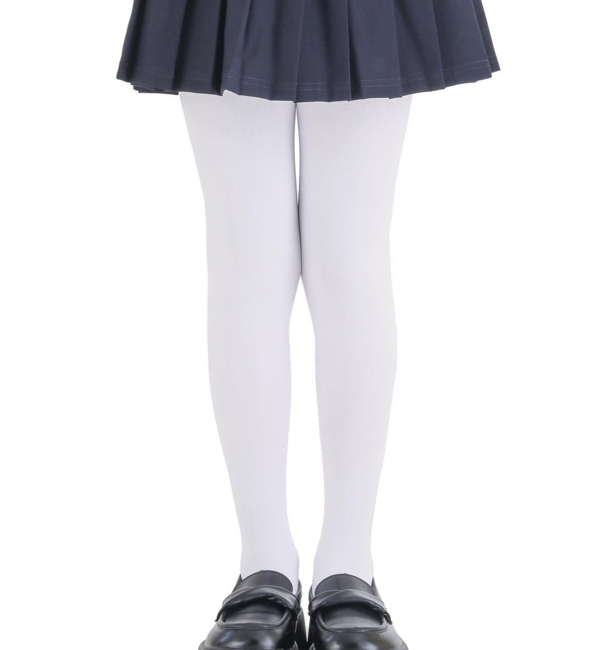 EVERSWE Girls Ultra Soft Fleece Lined Opaque Footed Tights