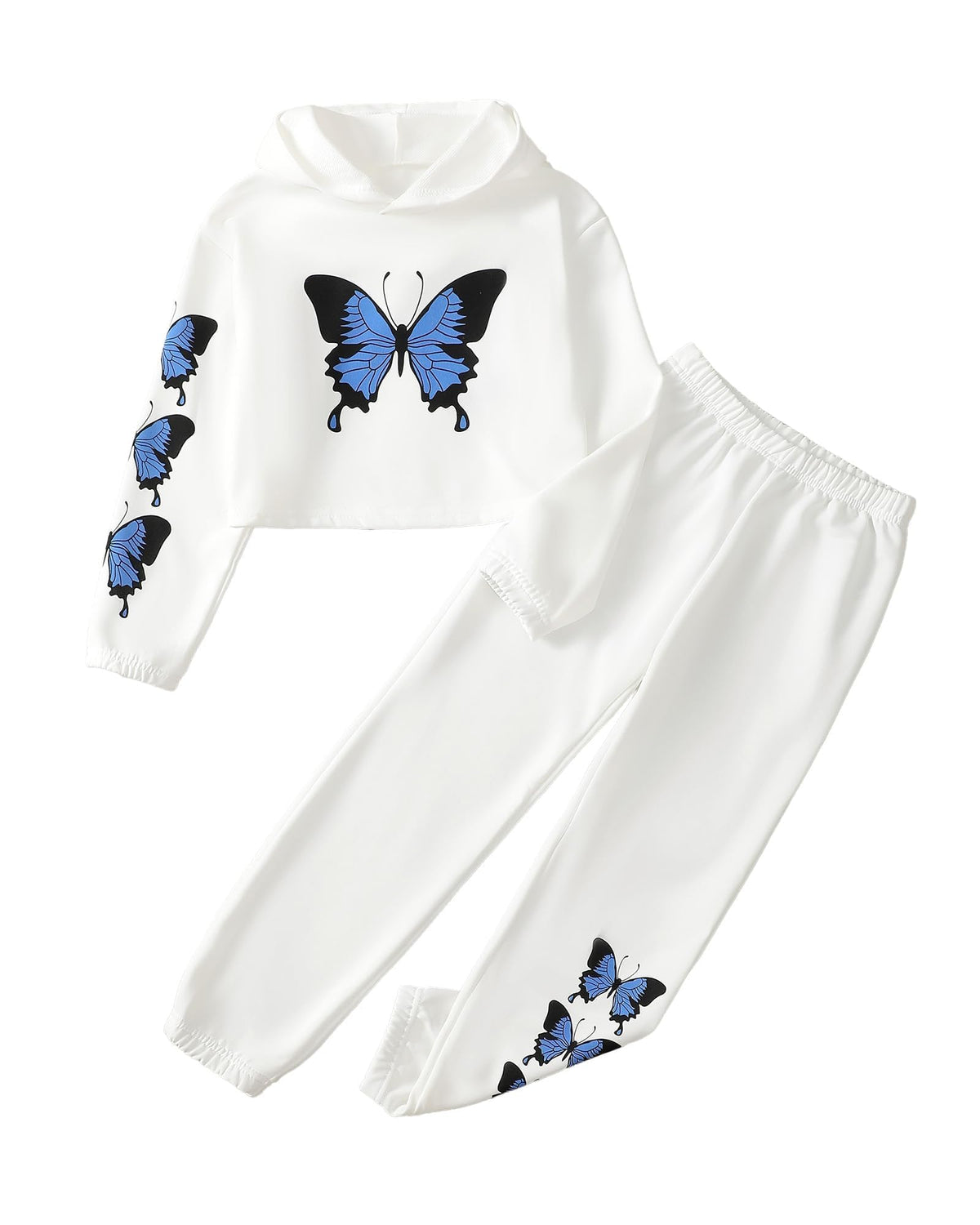 YOURUIKEY Girls Clothes 2 Piece Outfits Sweatsuit Set